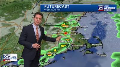 Boston 25 Tuesday late night weather forecast