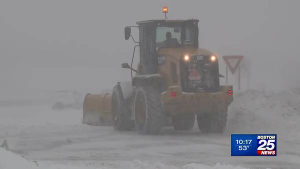 Search for snow plows begins amid Massachusetts driver shortage