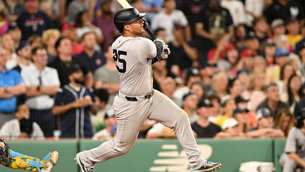 Torres 2-run double in 3-run 10th helps Yankees rally past Red Sox 11-8 as Judge hits 37th home run