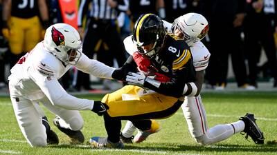 Steelers can't overcome Kenny Pickett injury, two weather delays in loss to Cardinals