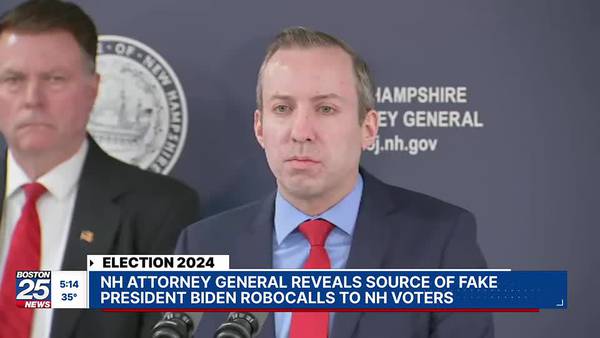 Texas-based group, Walter Monk were source of fake President Biden robocalls to NH voters, AG says