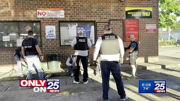 40 suspected drug dealers targeted in Brockton warrant sweep