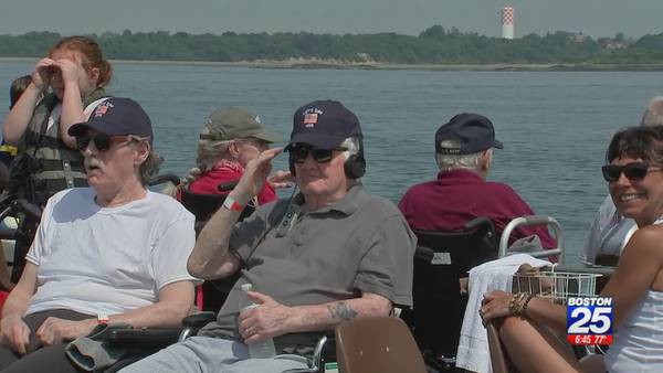 For disabled vets, a fishing trip on Boston Harbor is 'heaven on earth'