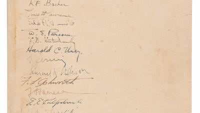 Report and letter signed by Oppenheimer attract interest in Boston auction ahead of Oscars