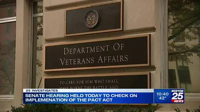 25 Investigates: Senate questions VA implementation of PACT Act