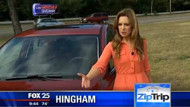 Zip Trip memories: Elizabeth Hopkins on Hingham car giveaway