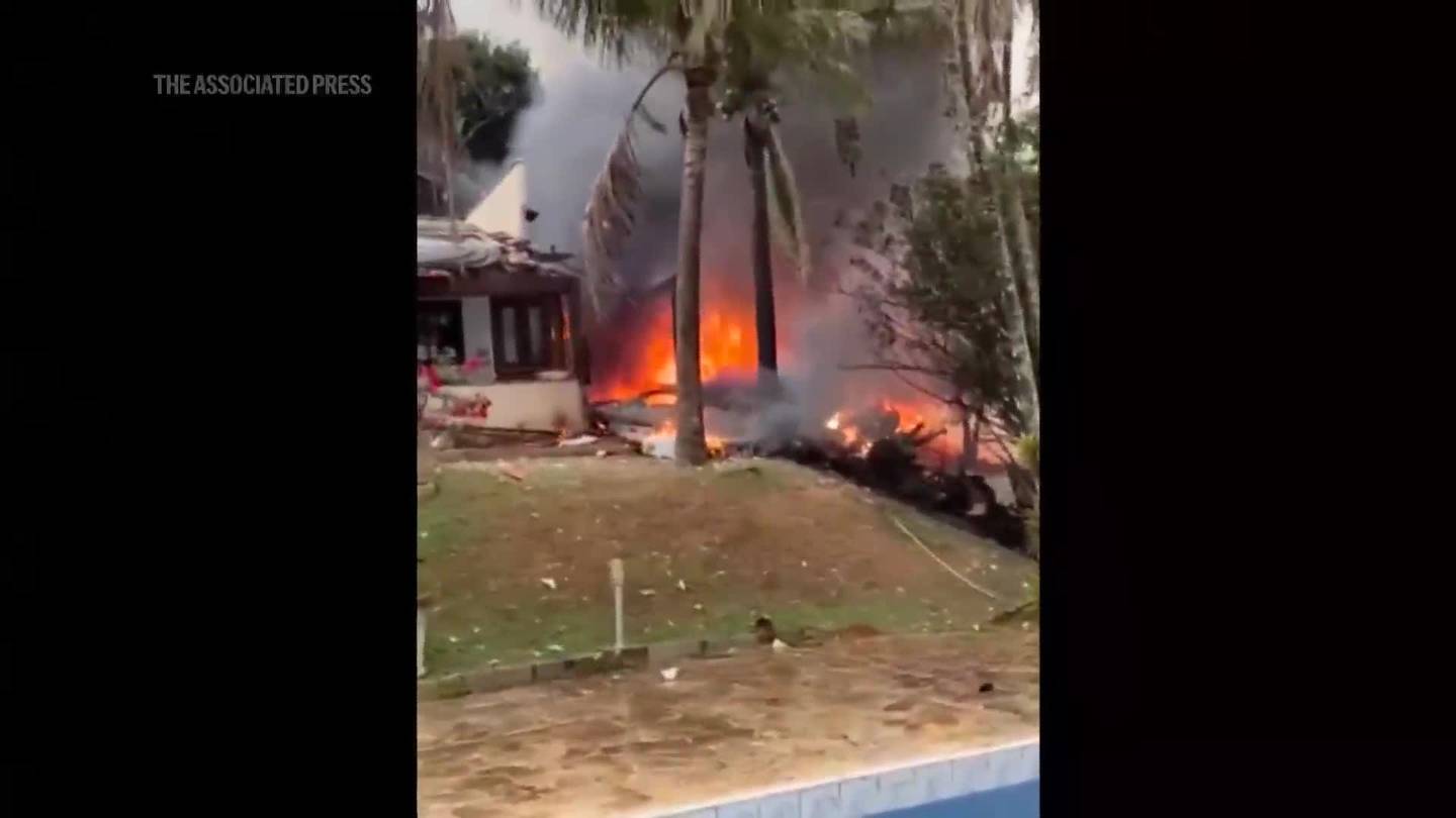 Plane with 62 people aboard crashes in fiery wreck in Brazil Boston