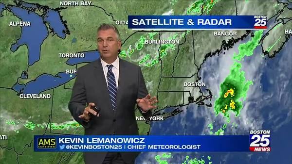Boston 25 Thursday afternoon weather forecast