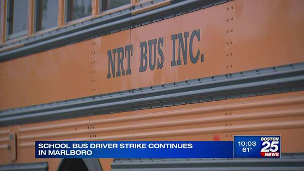 School bus driver strike continues in Marlboro after no deal made on Monday 