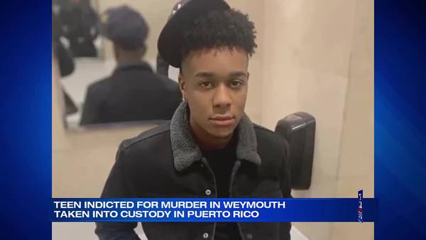 Teen indicted for murder in 2022 slaying of Weymouth High student taken into custody in Puerto Rico