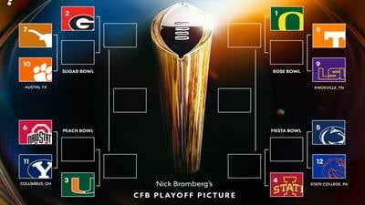 College Football Playoff Picture: Here's what the 12-team bracket looks like after Week 8