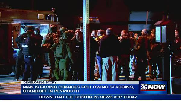 Plymouth man facing charges after barricading himself in house with 7-year-old boy 