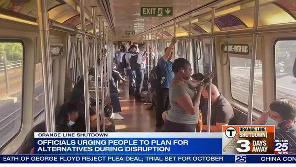 Orange Line riders working out plans, alternate routes for shutdown