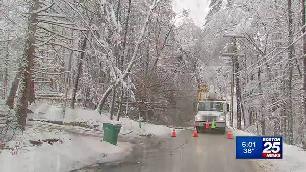 Harvard among several Mass. towns still struggling with power grid following winter storm