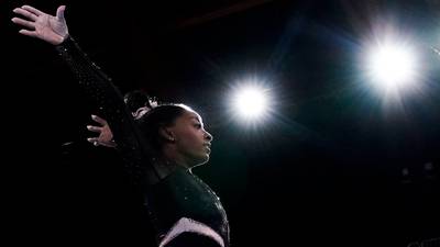 WATCH: Simone Biles makes gymnastics history with triple-double floor pass
