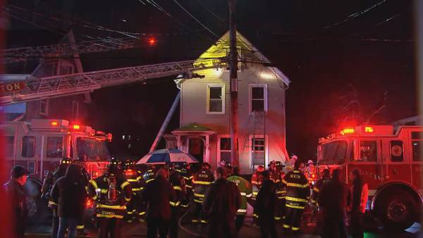 2 people rescued from Newton house fire, hospitalized with serious injuries, chief says