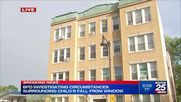 Police: 4-year-old seriously injured after falling from fourth floor window in Boston