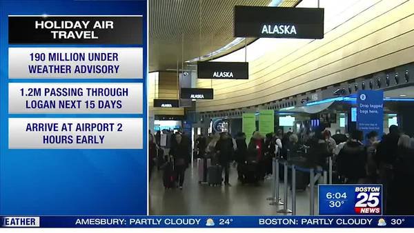 ‘Hope my flight doesn’t get canceled’: Storm adds uncertainty to strong holiday travel demand
