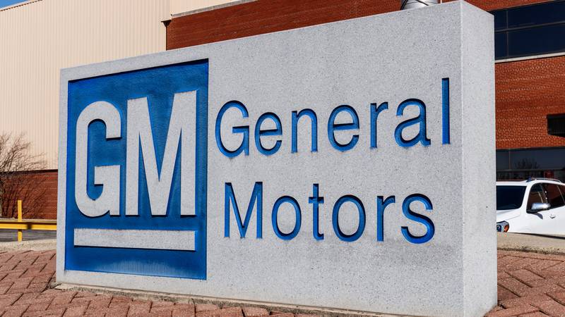 General Motors sign