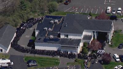 Photos: Sea of law enforcement paying respects at wake for fallen Billerica police Sgt. Ian Taylor