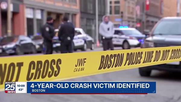 DA identifies 4-year-old girl who was struck, killed by vehicle in Boston