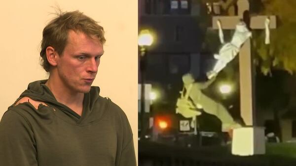 ‘Depraved heart, sick mind?’: Attleboro man destroyed crucifix at Boston cathedral, prosecutor says