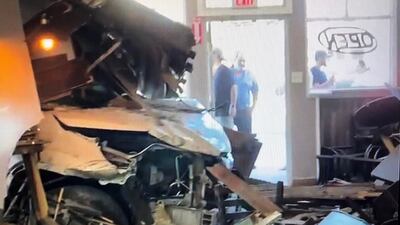 Car crashes into Worcester restaurant