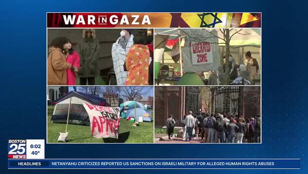 Emerson College, MIT, Tufts students start pro-Palestinian camps inspired by Columbia protests
