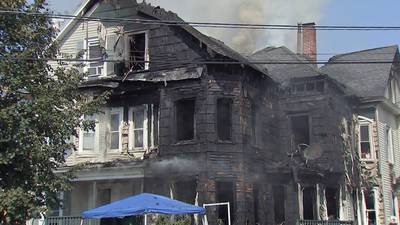 Photos: Aiken Avenue house fire in Lowell