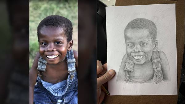 Andover artist touching lives of orphans halfway around the world one drawing at a time