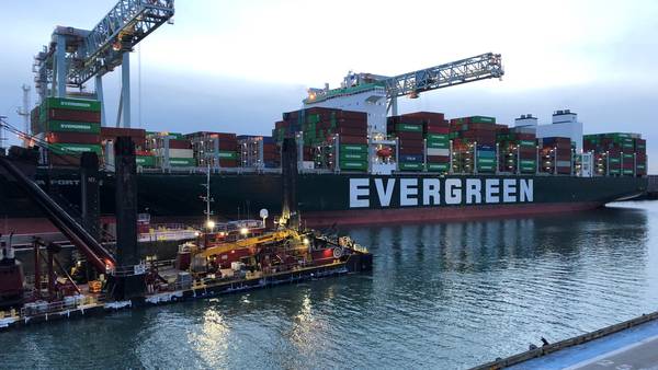 Port of Boston welcomes its biggest container ship ever
