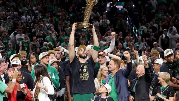 Celtics to raise Banner 18 on opening night at the Garden against the Knicks 