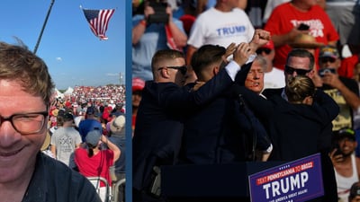 Local reporter describes what he saw at Trump rally that ended with attempted assassination