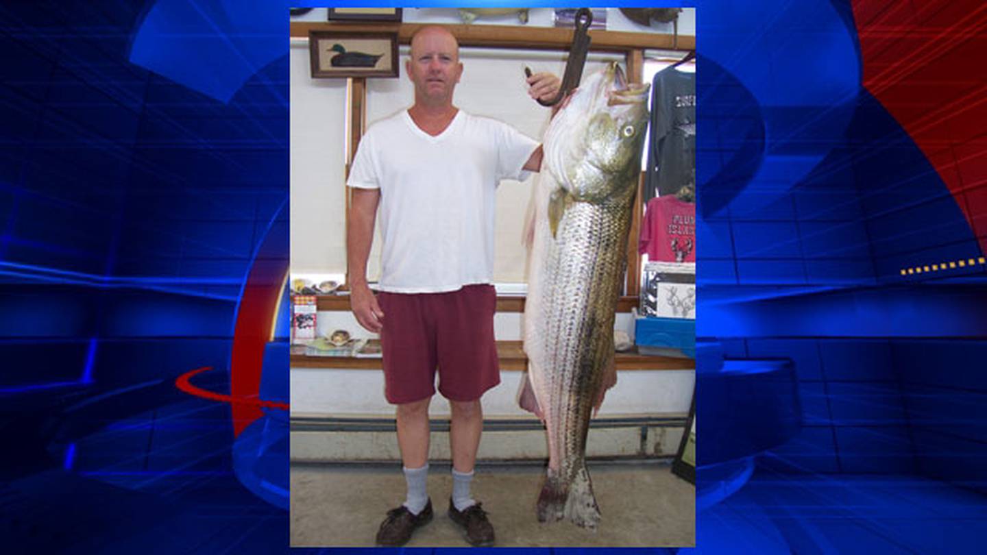 Salisbury fisherman reels in massive catch at mouth of Merrimack River –  Boston 25 News