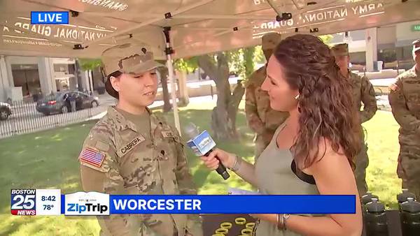 Worcester Zip Trip: Army National Guard