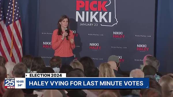 ‘Chaos follows him’: Nikki Haley makes final plea to voters ahead of NH primary