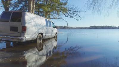 Breach between two ponds causes flooding in East Bridgewater