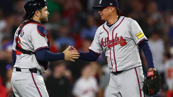 Fried strikes out 13 and Albies hits a 3-run homer to power the Braves past the Red Sox 8-3