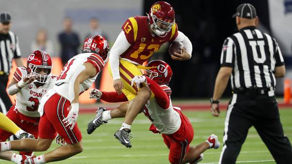 Pac-12 title game: USC steamrolled by Utah in loss that could cost Trojans CFP berth