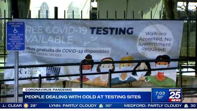 Long lines expected at COVID-19 testing sites Monday after Friday’s snow caused many to close