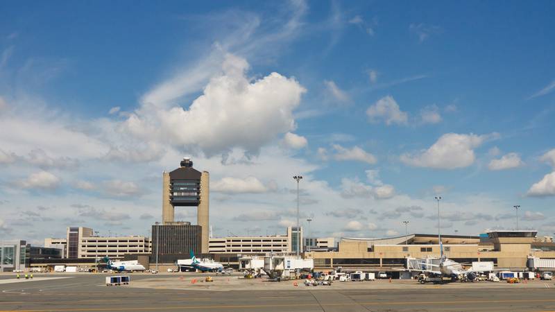 Logan International Airport in Boston