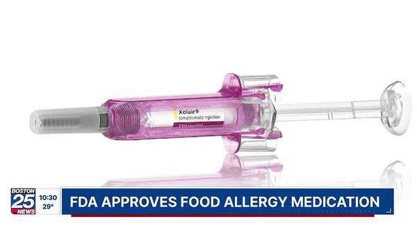 FDA signs off on medication that lessens the severity of allergic reactions