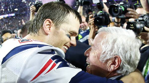 ‘He’s really excited’: Patriots owner Robert Kraft reveals new details about Tom Brady celebration
