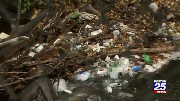 Lawrence residents complain Spicket River stinks from garbage