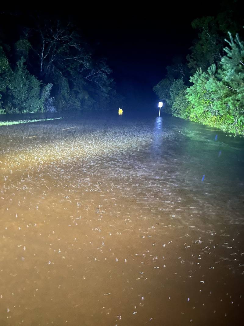 St. Johns County flooding Thursday morning in the wake of Hurricane Milton