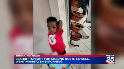 Investigators ramp up search efforts for missing 3-year-old boy in Lowell 
