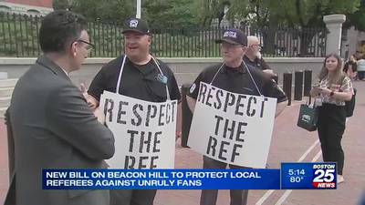 New bill on Beacon Hill to protect local referees against unruly fans 