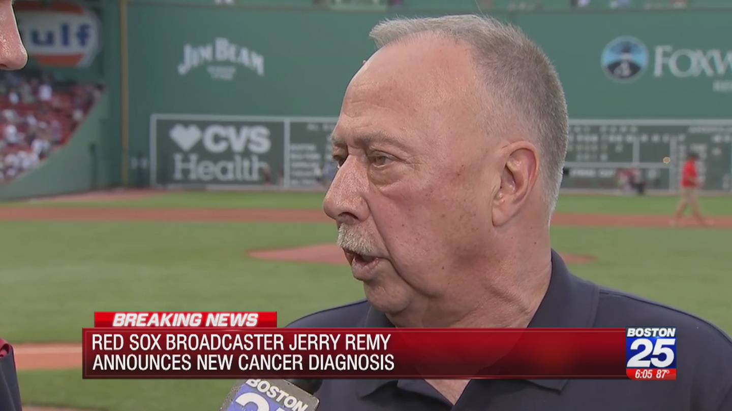 Red Sox broadcaster Jerry Remy diagnosed with cancer again