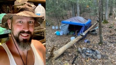 Photos: Man wanted on child porn charges in 2 Mass. towns found hiding at secluded campsite