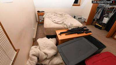 Prosecutors share new photos of Mass. Guardsman’s room ahead of detention hearing in leak case